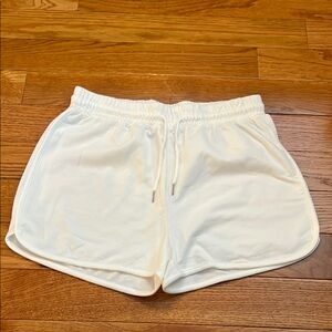 Shein - Off White Cream Shorts - Size Large